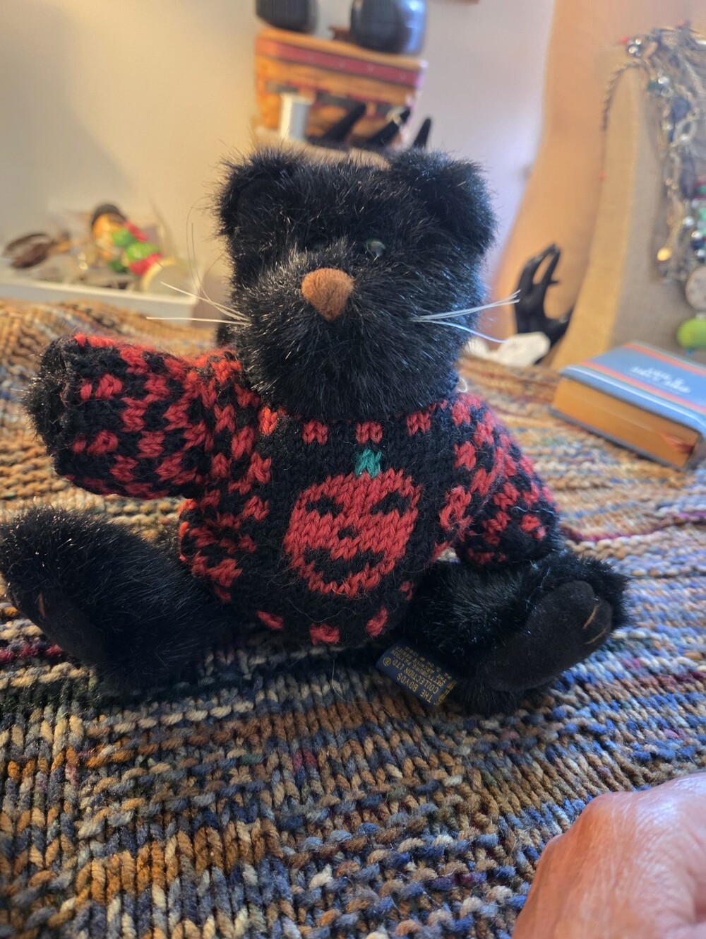 Vintage Boyds Bears "Inky Catterwall" Halloween Cat